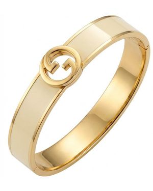 Gucci Blondie Double G Pattern Bracelet - Metallic