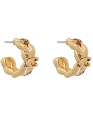 COACH Hoop Earrings - Metallic