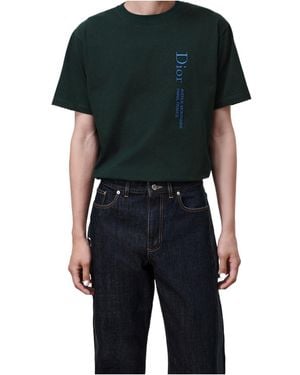 Dior Alps Montaigne T-Shirt, Relaxed Fit - Black