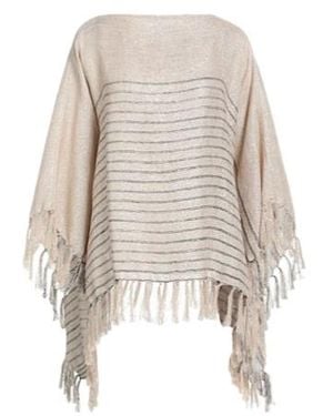 Brunello Cucinelli Tassel Shawl - Natural