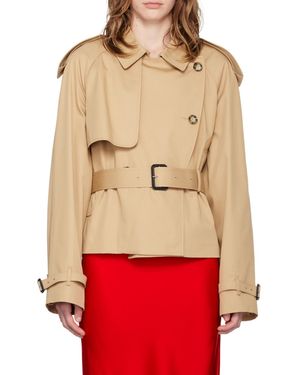 Stella McCartney Cropped Short Windbreaker - Red