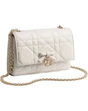 Dior Mini Chain Shoulder Bag - Natural