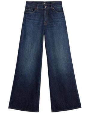 7 For All Mankind Lotta Tailorless Jeans - Blue