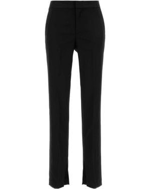 Pt Pantaloni Straight-Leg Casual Trousers - Black