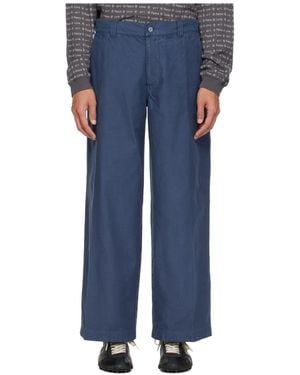ERL Chino Woven Pants - Blue