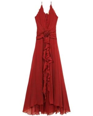 Blumarine Slip Dress - Red