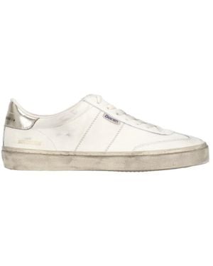 Golden Goose Soul Star Lace-Up Trainers - White