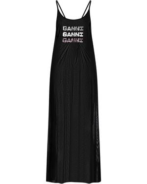 Ganni Maxi Dress - Black