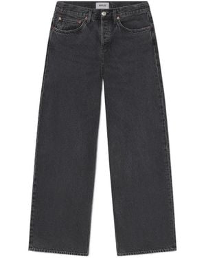 Agolde Wide-Leg Slim Fit Jeans - Blue