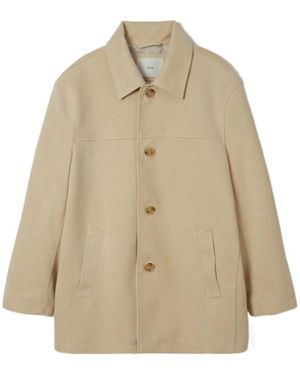 DUNST Long-Sleeved Casual Jacket - Natural