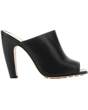 Bottega Veneta Open Toe Sandals - Black