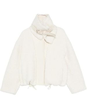 Sportmax Long-Sleeved Jacket - White