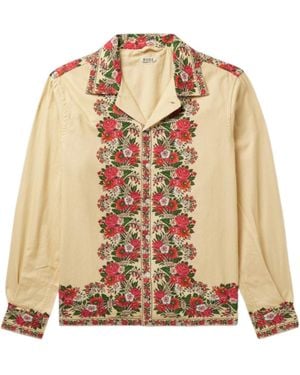 Bode Long-Sleeved Shirt - Natural