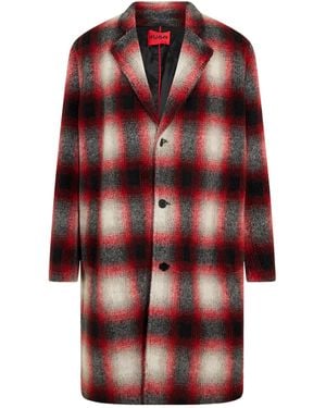 BOSS Merlon2242 Overcoat - Red