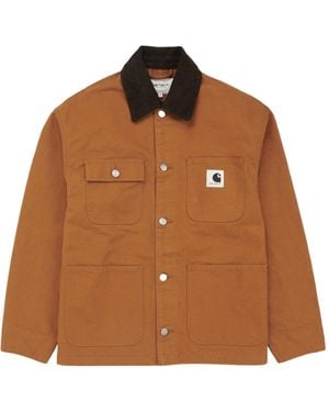 Carhartt Long-Sleeved Work Jacket - Brown