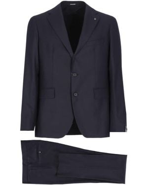 Tagliatore Single-Breasted Suit Set - Blue