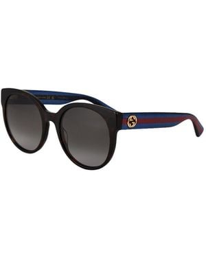 Gucci Logo Detail Sunglasses - Metallic