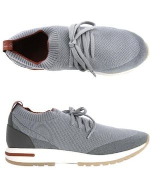 Loro Piana Low-Cut Casual Trainers - Grey