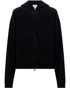 Vetements Zip-Up Hoodie - Black