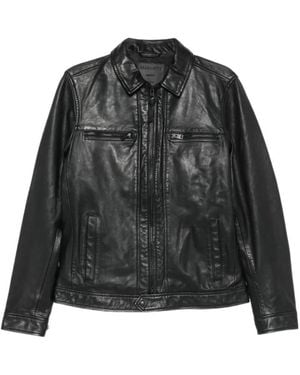 AllSaints Luck Leather Jacket - Black