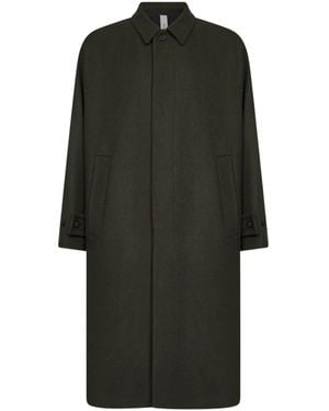 Hevò Long-Sleeved Coat - Green