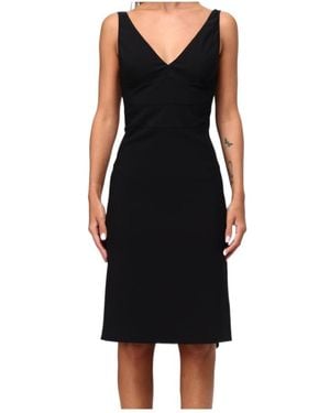 DSquared² V-Neck Dress - Black
