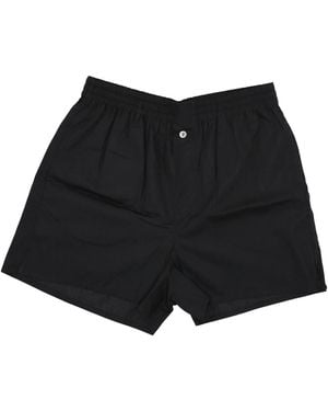 Lela Rose Elasticated-Waist Shorts - Black