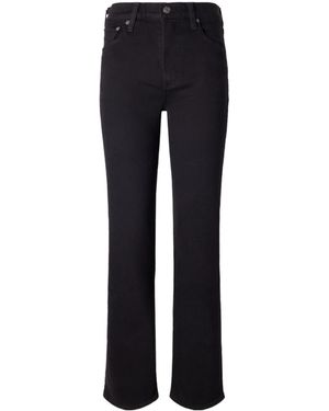Citizens of Humanity Straight-Leg Jeans - Black