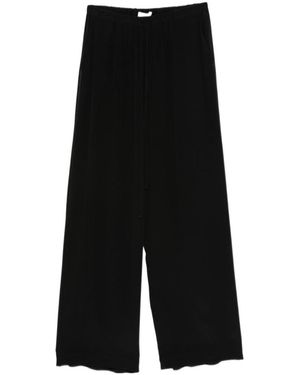 Alysi Elastic Waist Casual Pants - Black
