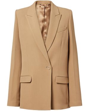 TOTEME Single-Breasted Blazer - Natural