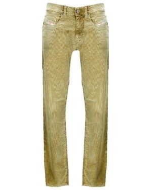 DIESEL Slim Corduroy Pants - Green