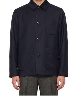 Lardini Single-Breasted Tailored Jacket - Blue