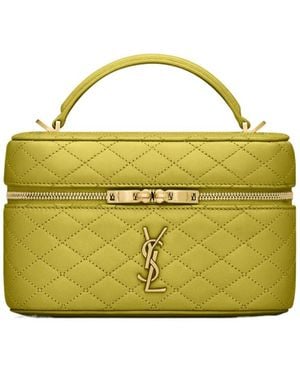Saint Laurent Gaby Vanity Bag - Yellow