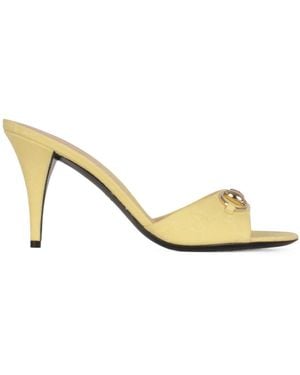 Gucci Erin Mules - Natural