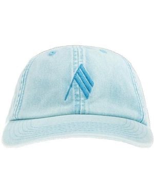 The Attico Embroidered Logo Cap - Blue