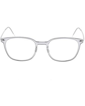 Lindberg Oval Frame Glasses - White