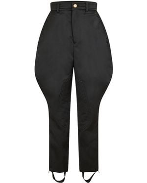 Gucci Simple And Elegant Long Pants - Black
