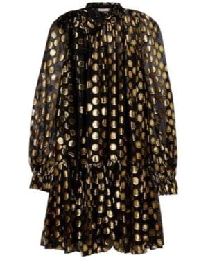 Ulla Johnson Embroidered Jacquard Mini Dress - Black