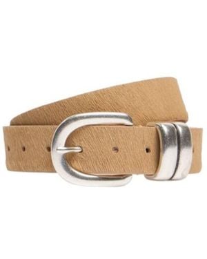 By Malene Birger Zoira Ponyhair Belt - Natural