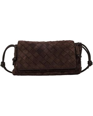 Bottega Veneta Daily Clutch Bag - Brown