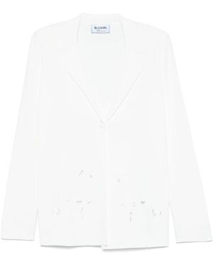 Blugirl Blumarine Long-Sleeved Cardigan - White