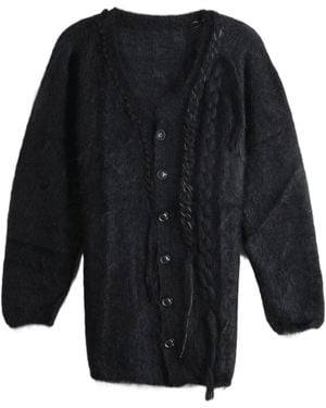 Y's Yohji Yamamoto V-Neck Cardigan - Black
