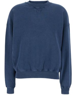 Semicouture Semi Couture Logo Back Crewneck Sweatshirt - Blue