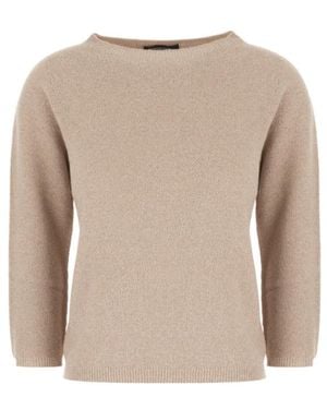 Fabiana Filippi Crew Neck Knitwear - Natural