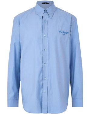 Balmain Comfortable Shirt - Blue