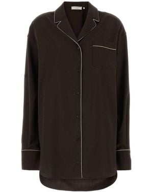 Sportmax Alice Piped Shirt - Black