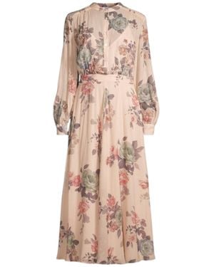 Marella Long-Sleeved Dress - Pink