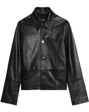 Zadig & Voltaire Lessa Button Jacket - Black