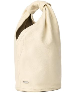 Our Legacy Ruched Handle Clutch Bag - Natural