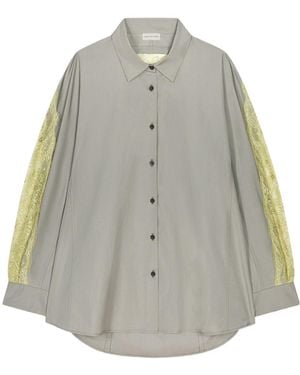 Dries Van Noten Cotton Shirt - Gray